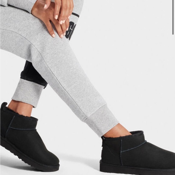 NEW Ugg black  ultra mini - Picture 2 of 6
